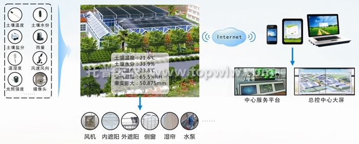 农业物联网系统在温室大棚中价值体现